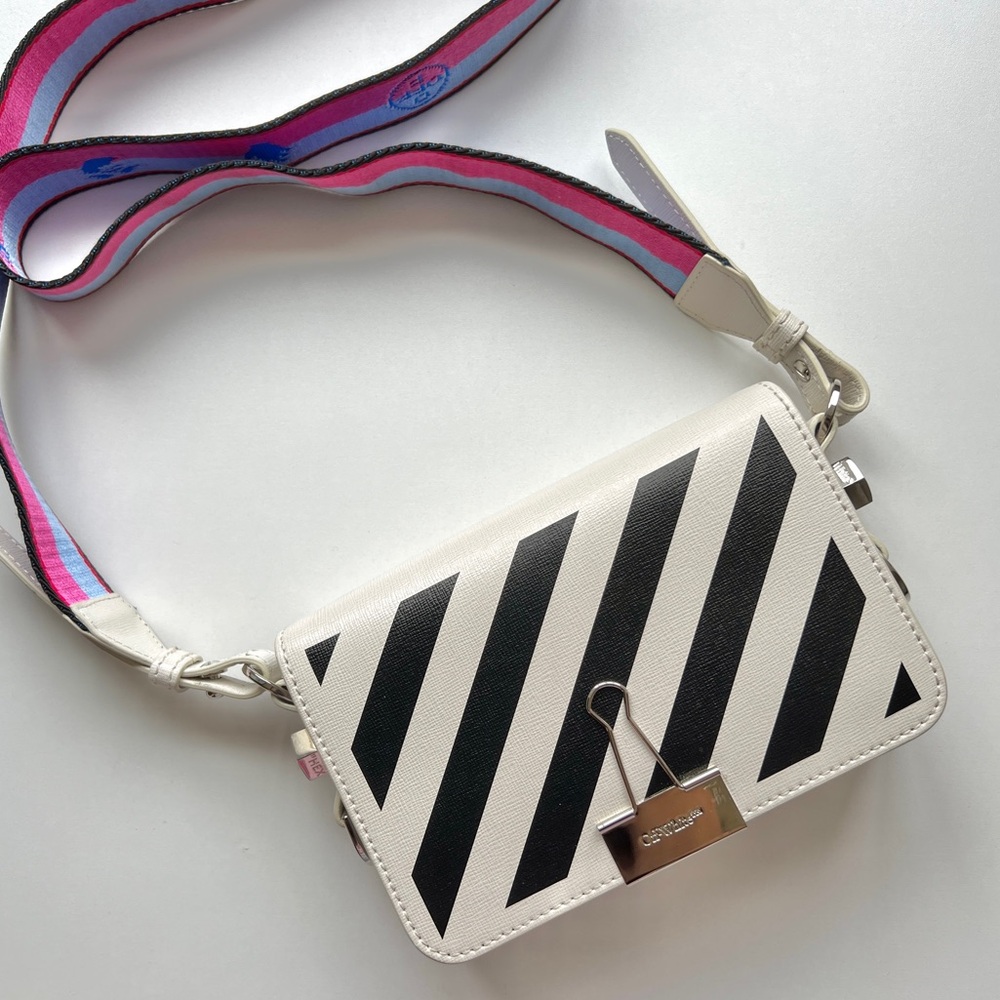 Off-White Mini Diag Flap Bag